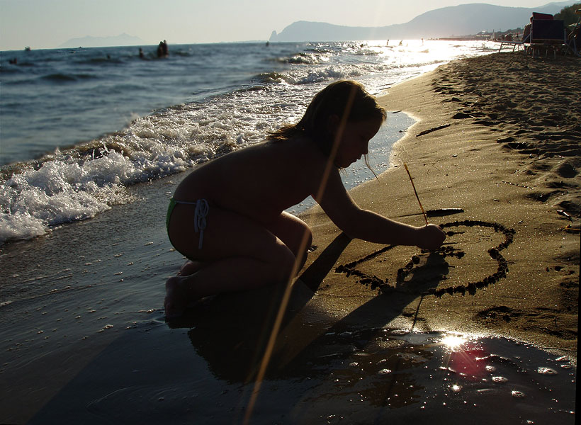 Mare , sole , controsole .